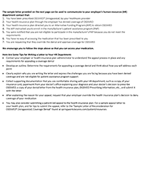 Sample Letter To Employer (ogsiveo)