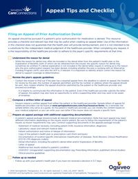 Ogsiveo appeals tips and checklist.pdf