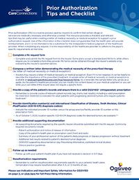Ogsiveoprior authorizationchecklist