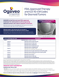 Icd 10 Cm Code Flashcard (desmoid Tumors)